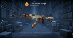 AK-47 | Nouveau Rouge (Well-Worn) Screenshot