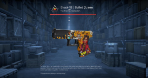 Glock-18 | Bullet Queen (Field-Tested) Screenshot