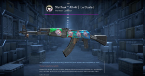 StatTrak™ AK-47 | Ice Coaled (Well-Worn) Screenshot