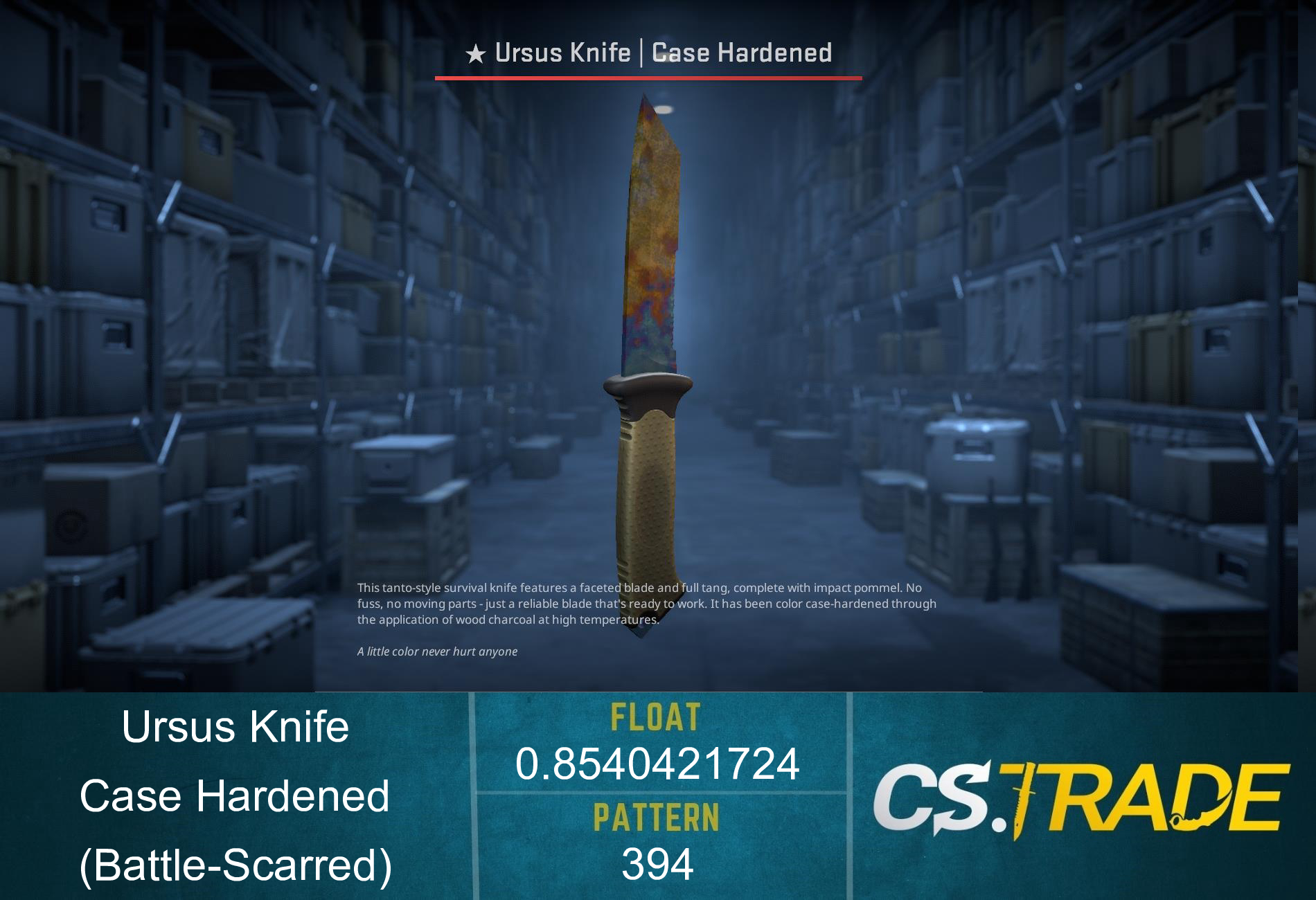 ★ Ursus Knife | Case Hardened (Factory New) Screenshot