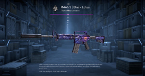 M4A1-S | Black Lotus (Field-Tested) Screenshot