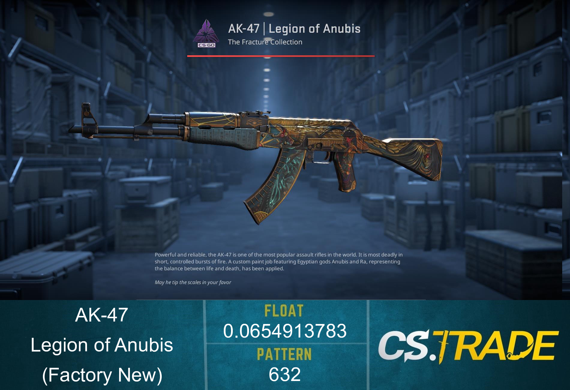 AK-47 | Legion of Anubis (Factory New) Screenshot