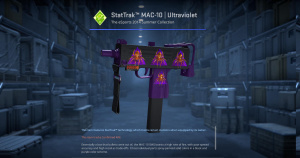 StatTrak™ MAC-10 | Ultraviolet (Factory New) Screenshot