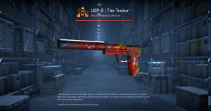 USP-S | The Traitor (Well-Worn) Screenshot