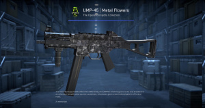UMP-45 | Metal Flowers (Field-Tested) Screenshot