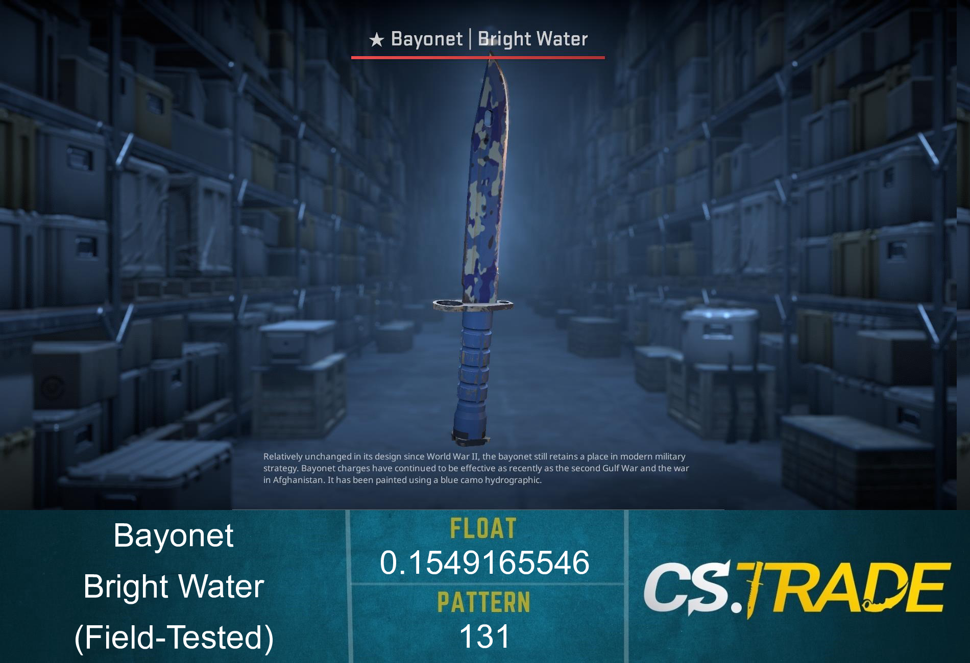 ★ Bayonet | Bright Water (Field-Tested) Screenshot