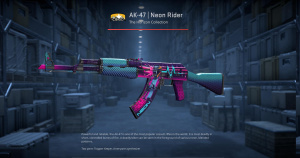 AK-47 | Neon Rider (Field-Tested) Screenshot