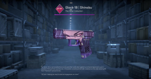 Glock-18 | Shinobu (Field-Tested) Screenshot