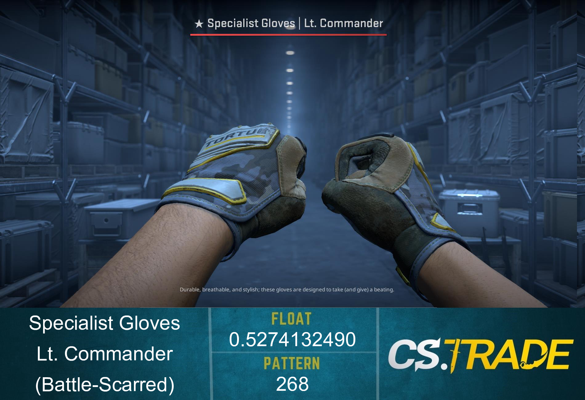 ★ Specialist Gloves | Lt. Commander (Factory New) Screenshot