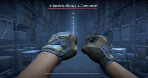 ★ Specialist Gloves | Lt. Commander (Battle-Scarred) Screenshot