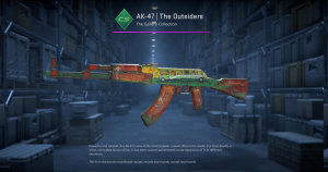 AK-47 | The Outsiders (Minimal Wear) Screenshot