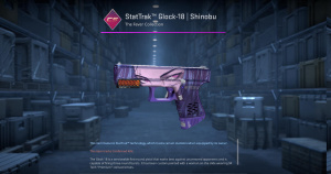 StatTrak™ Glock-18 | Shinobu (Minimal Wear) Screenshot