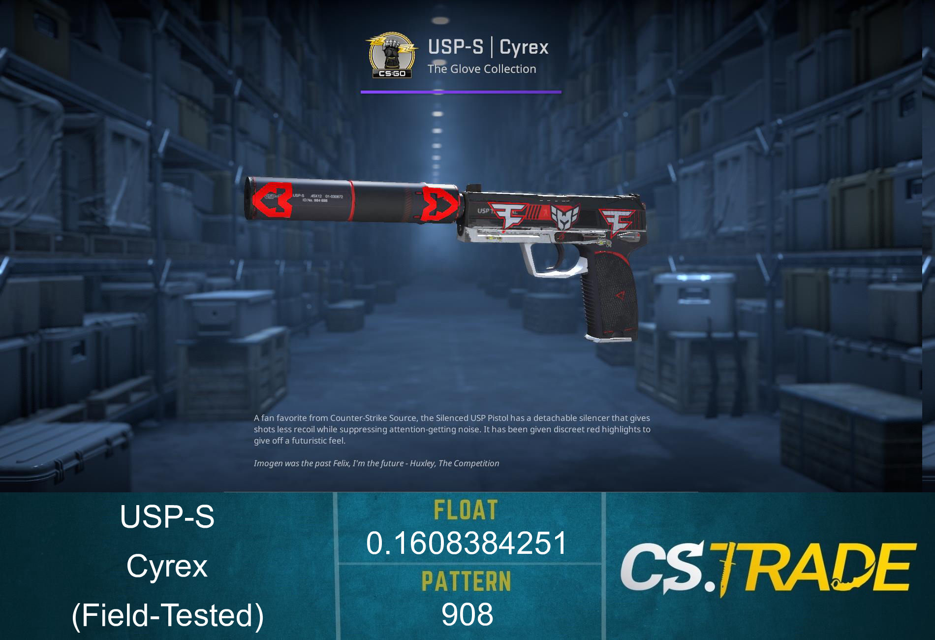 USP-S | Cyrex (Field-Tested) Screenshot