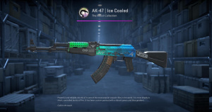 AK-47 | Ice Coaled (Well-Worn) Screenshot
