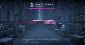 Sawed-Off | Kiss♥Love (Field-Tested) Screenshot