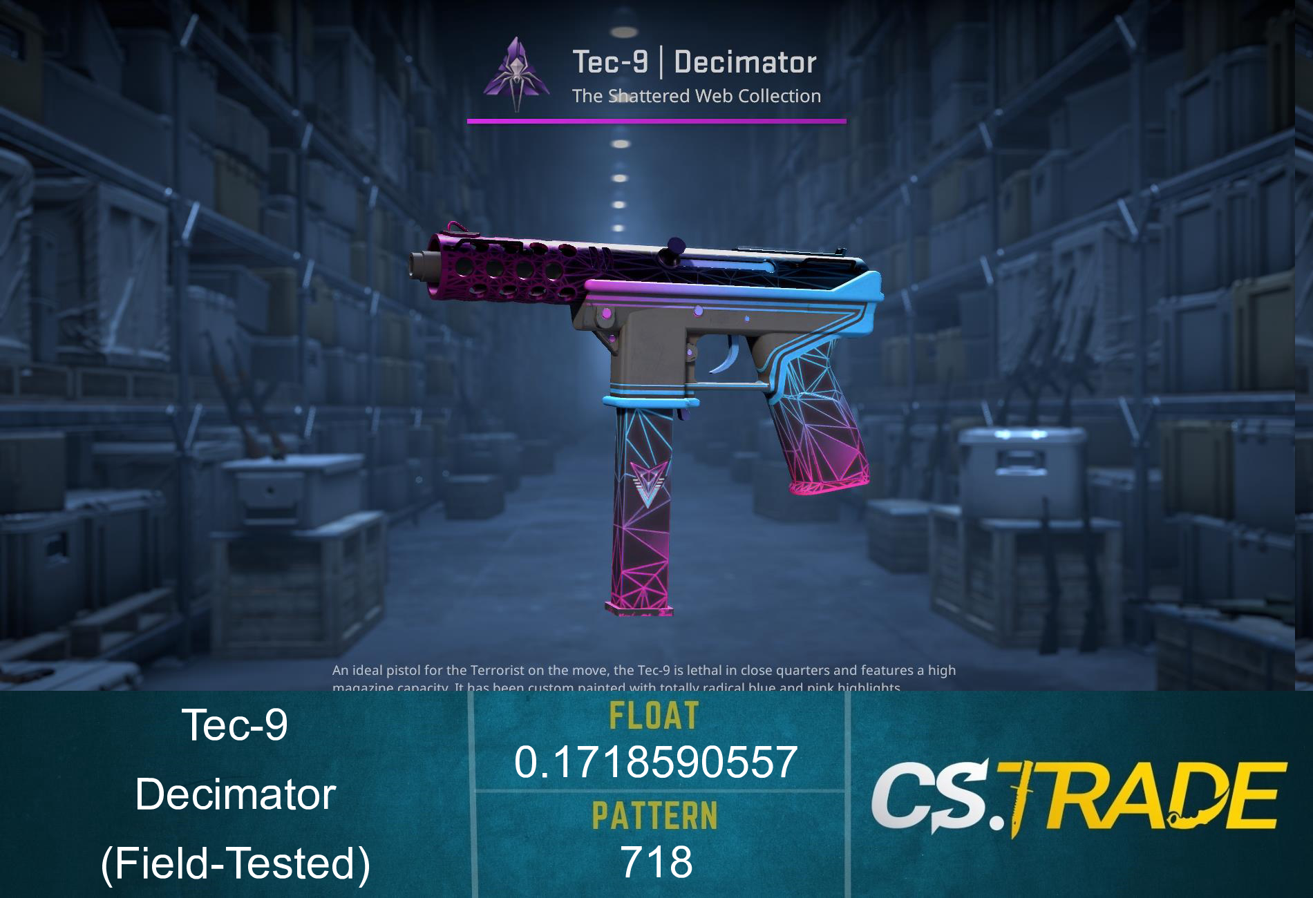 Tec-9 | Decimator (Field-Tested) Screenshot