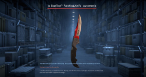 ★ StatTrak™ Falchion Knife | Autotronic (Field-Tested) Screenshot