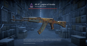 AK-47 | Legion of Anubis (Well-Worn) Screenshot