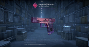 Glock-18 | Shinobu (Battle-Scarred) Screenshot