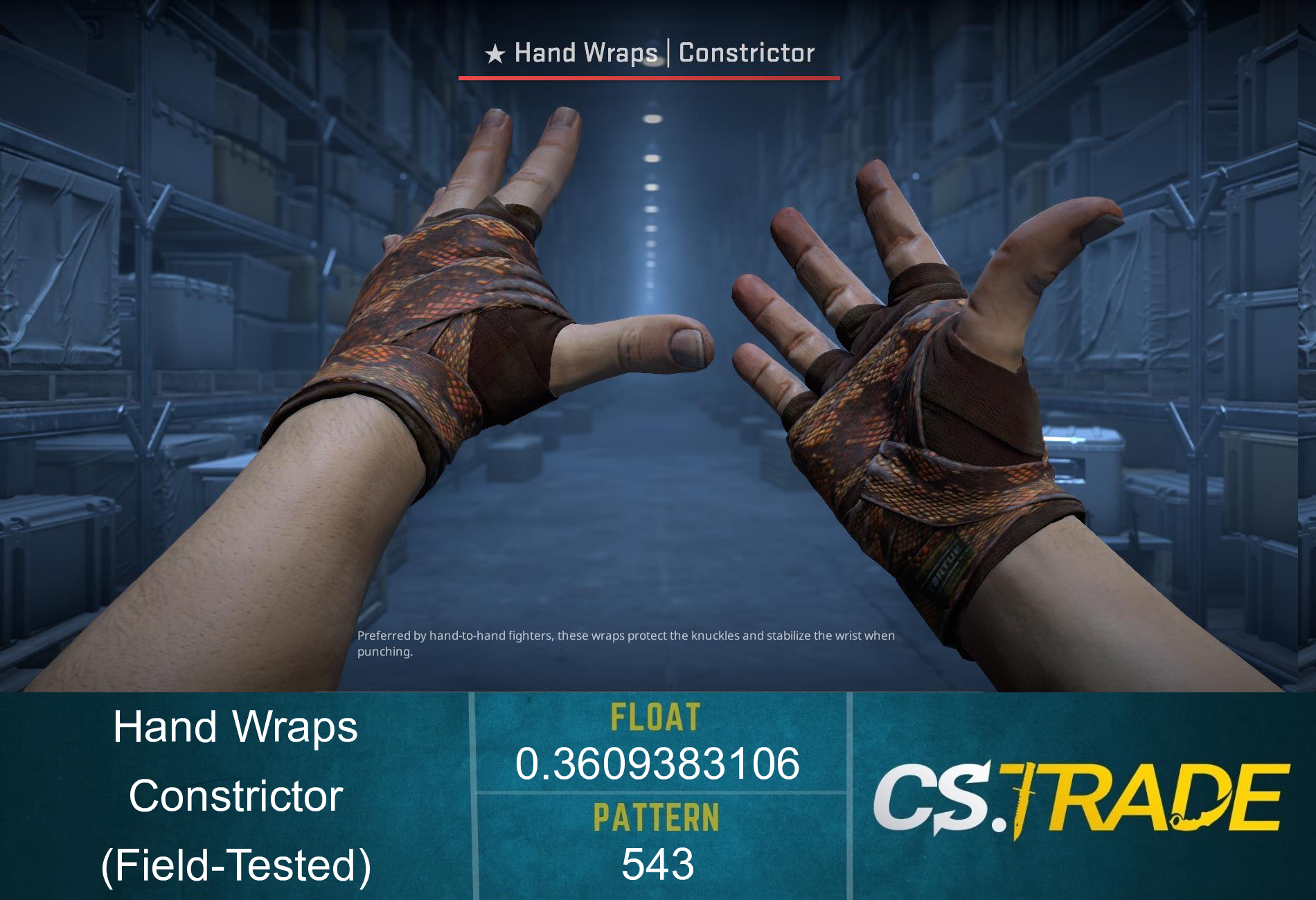 ★ Hand Wraps | Constrictor (Field-Tested)