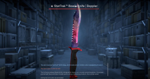 ★ StatTrak™ Bowie Knife | Doppler Phase 1 (Factory New) Screenshot