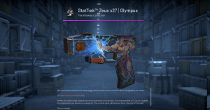 StatTrak™ Zeus x27 | Olympus (Battle-Scarred) Screenshot
