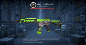 M4A4 | Full Throttle (Well-Worn) Screenshot