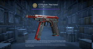 CZ75-Auto | Red Astor (Factory New) Screenshot