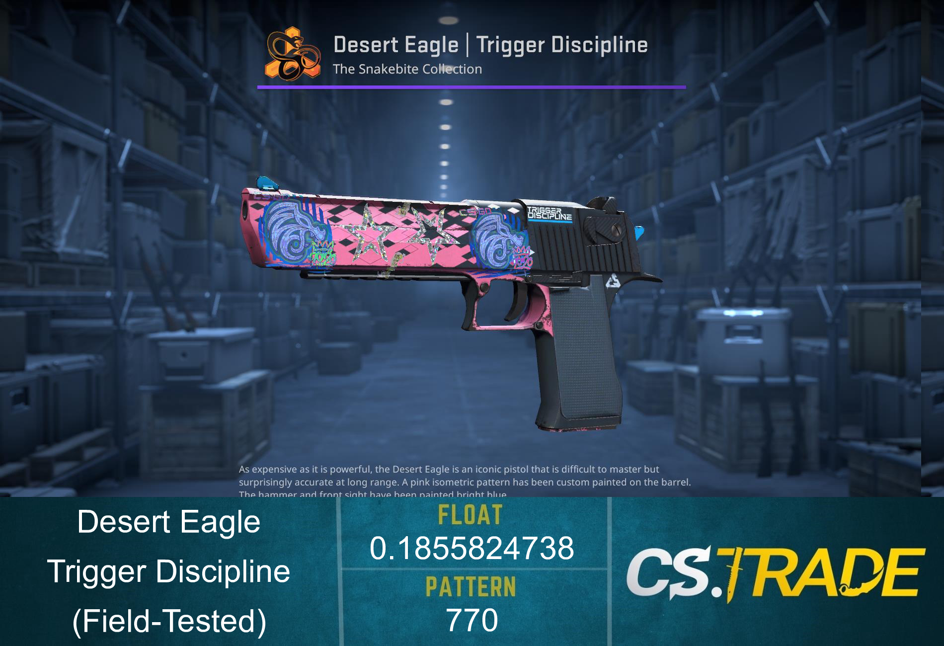 Desert Eagle | Trigger Discipline (Field-Tested) Screenshot