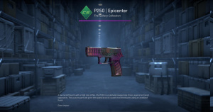 P250 | Epicenter (Battle-Scarred) Screenshot