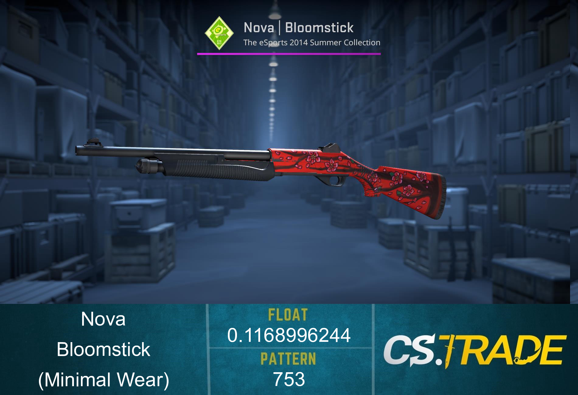 Nova | Bloomstick (Minimal Wear) Screenshot