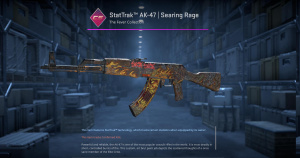 StatTrak™ AK-47 | Searing Rage (Battle-Scarred) Screenshot