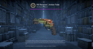 R8 Revolver | Amber Fade (Factory New) Screenshot