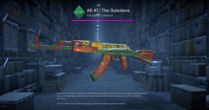AK-47 | The Outsiders (Minimal Wear) Screenshot