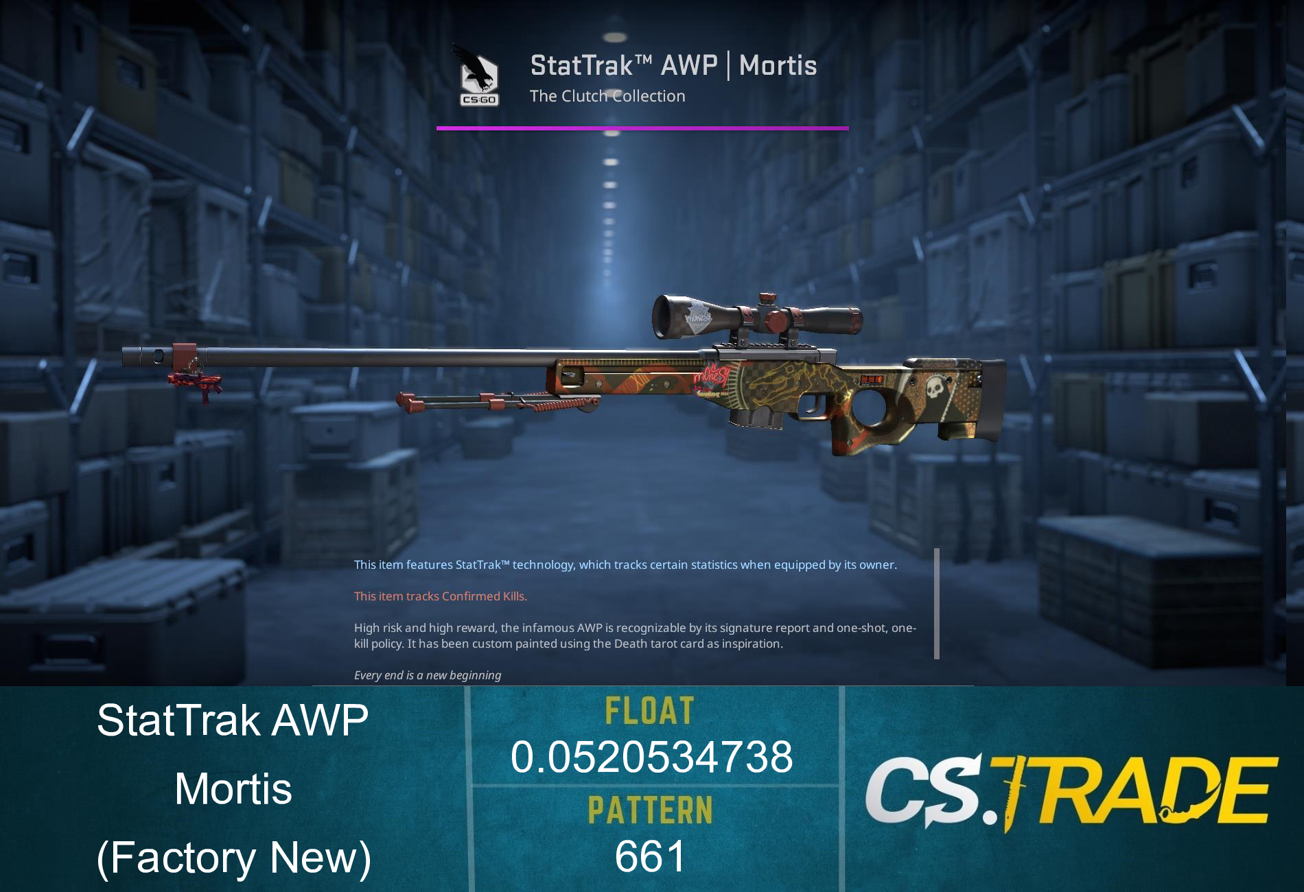 AWP | Mortis (Factory New) Screenshot