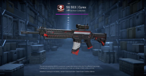 SG 553 | Cyrex (Field-Tested) Screenshot