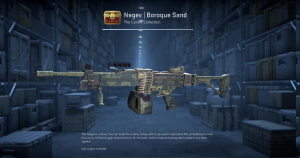 Negev | Boroque Sand (Well-Worn) Screenshot