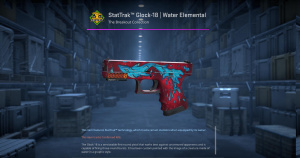 StatTrak™ Glock-18 | Water Elemental (Field-Tested) Screenshot