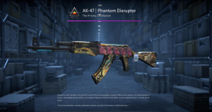 AK-47 | Phantom Disruptor (Minimal Wear) Screenshot