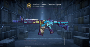 StatTrak™ M4A4 | Desolate Space (Field-Tested) Screenshot