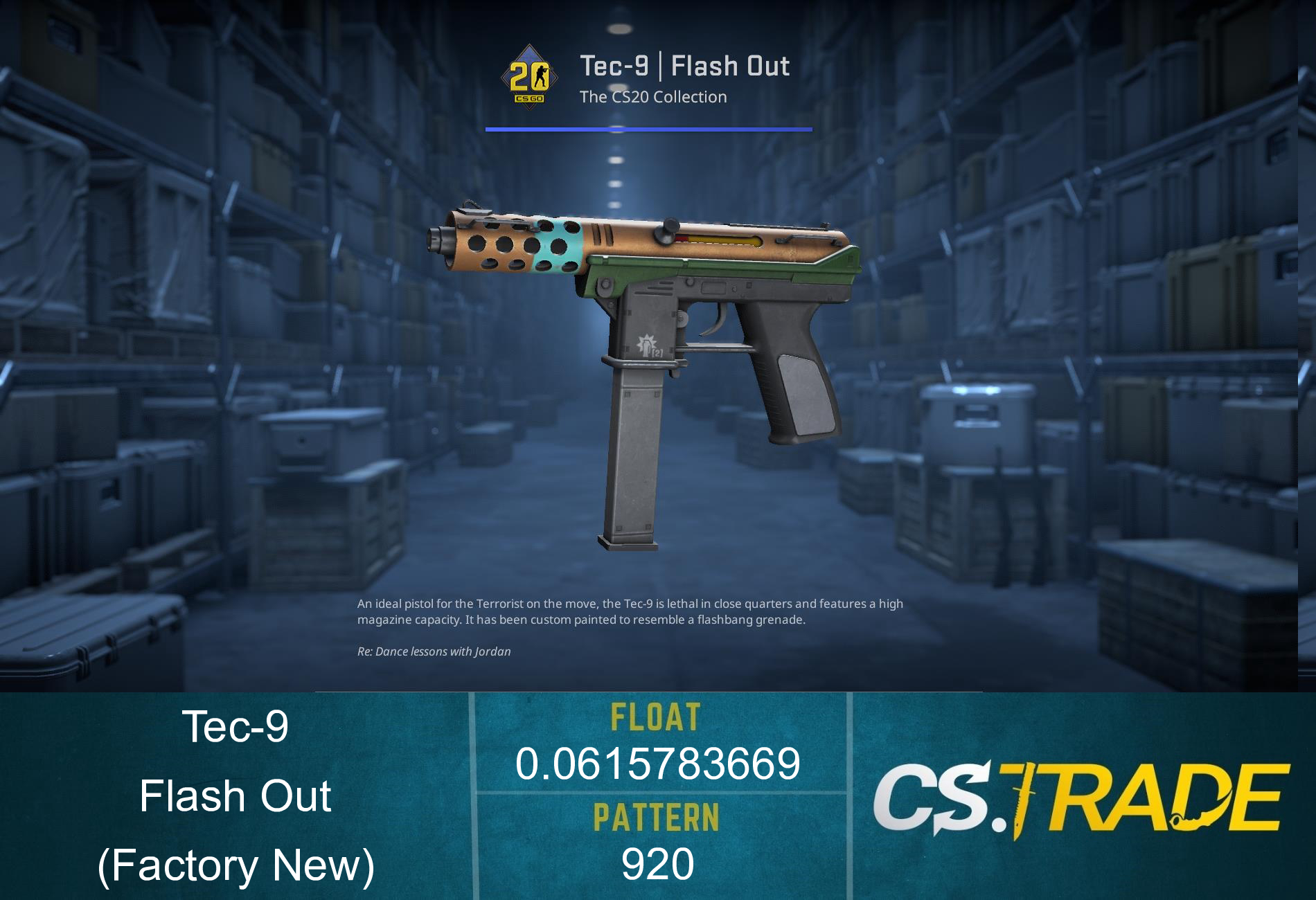 Tec-9 | Flash Out (Factory New) Screenshot