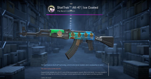 StatTrak™ AK-47 | Ice Coaled (Minimal Wear) Screenshot