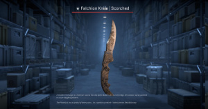 ★ Falchion Knife | Scorched (Battle-Scarred) Screenshot