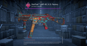 StatTrak™ UMP-45 | K.O. Factory (Battle-Scarred) Screenshot