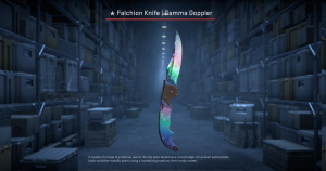 ★ Falchion Knife | Gamma Doppler Phase 1 (Factory New) Screenshot