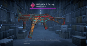 UMP-45 | K.O. Factory (Battle-Scarred) Screenshot