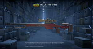 SSG 08 | Red Stone (Minimal Wear) Screenshot