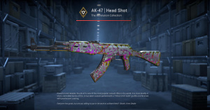 AK-47 | Head Shot (Minimal Wear) Screenshot