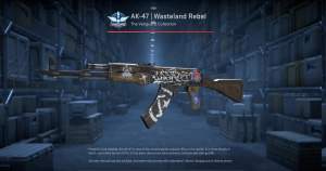 AK-47 | Wasteland Rebel (Field-Tested) Screenshot