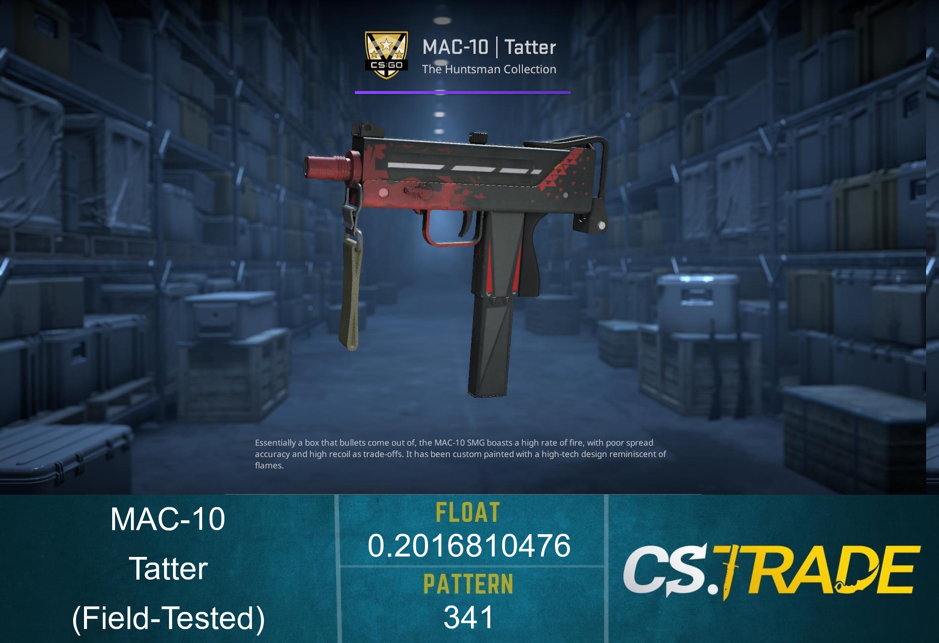 MAC-10 | Tatter (Field-Tested)